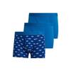 Оригинальные узкие трусы-боксеры с принтом логотипа, 2 пары мужского нижнего белья GB0863