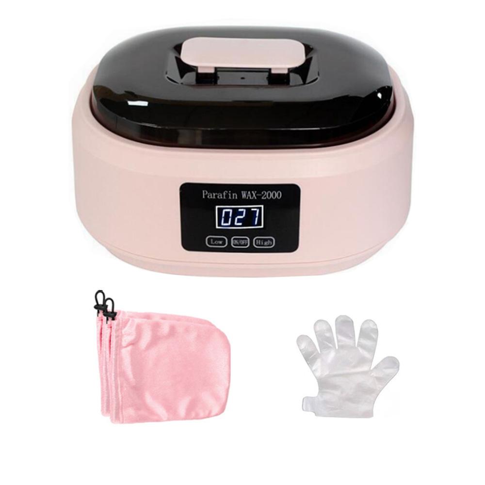 Hands and Feet Mask Warmer Paraffin Wax Bath Heater Machine Moisturizing Hydrating Kit Hand Waxing Spa Smooth and Soft Skin Care
