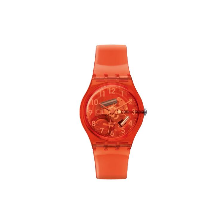 Swatch Унисекс 34 мм Оранжевые часы GO114 GO114