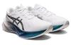 Asics Женские кроссовки Novablast 3 Platinum 'White Metallic Blue' 1012B290-100
