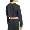 adidas Женский укороченный топ с длинным рукавом Adicolor Soccer Jacquard JV9737