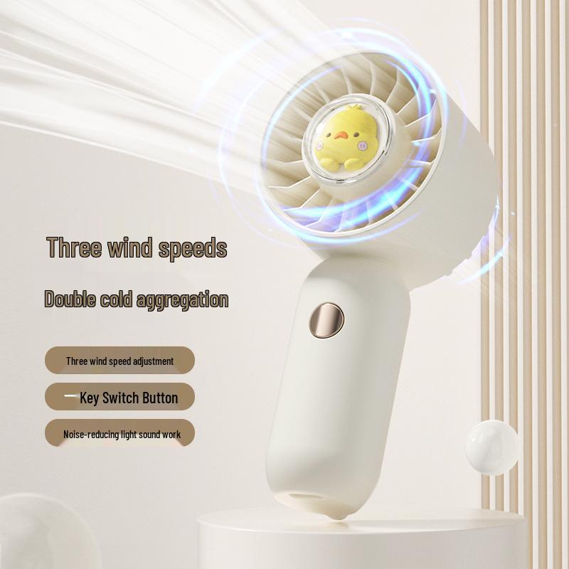 Foldable Handheld Mini USB Fan with Large Airflow