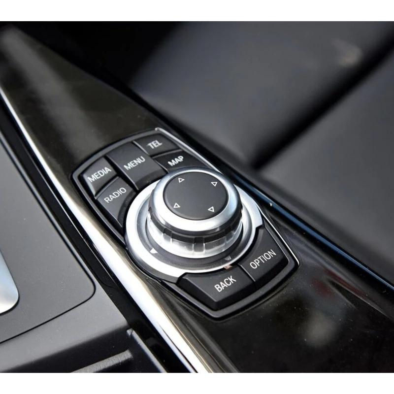 Автомобильные мультимедийные кнопки, декоративная накладка, наклейка, подходит для BMW 1, 2 серии, 3 серии, 4 серии, 5 серии, 7 серии X1 X3 X4 X5