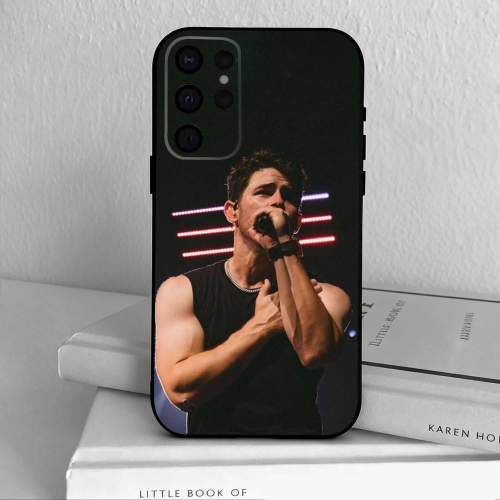 Singer J-Joe J-Jonas Phone Case For Samsung S25,S24,S21,S22,S23,S30,Ultra,S20,Plus,Others Soft Black Case