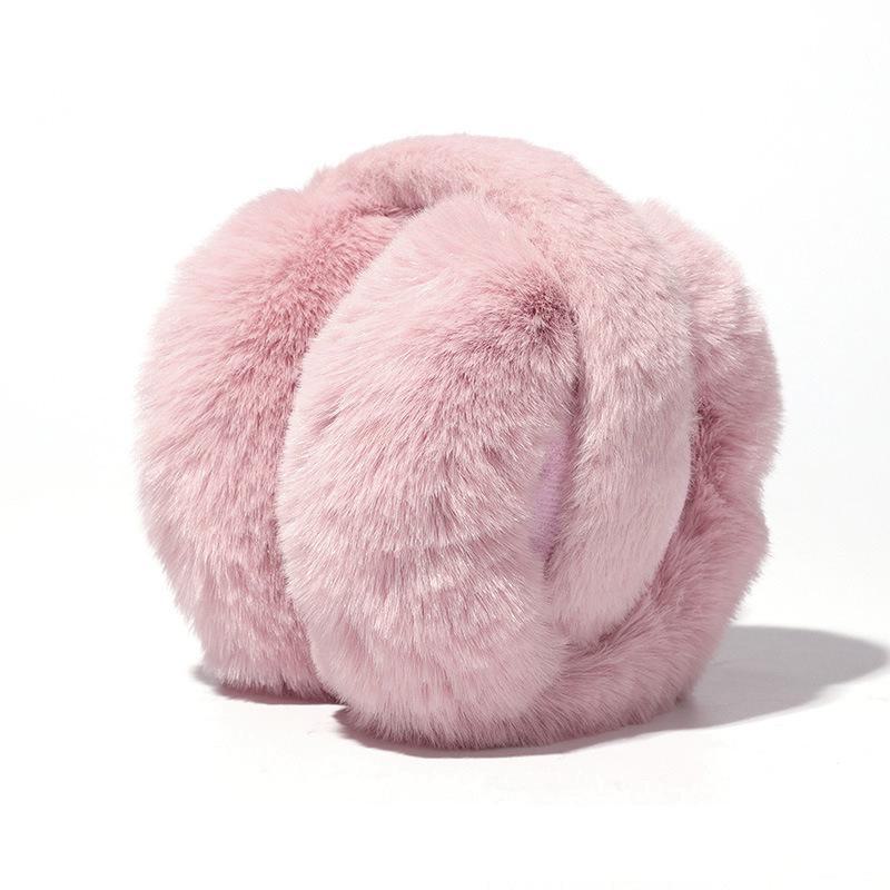 Складные зимние плюшевые наушники для мужчин и женщин — однотонные, антифриз, идеально подходят для верховой езды и студентов