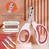 Compact Kitten Nail Clippers - Safe, Anti-Cut Design for Precise Trimming