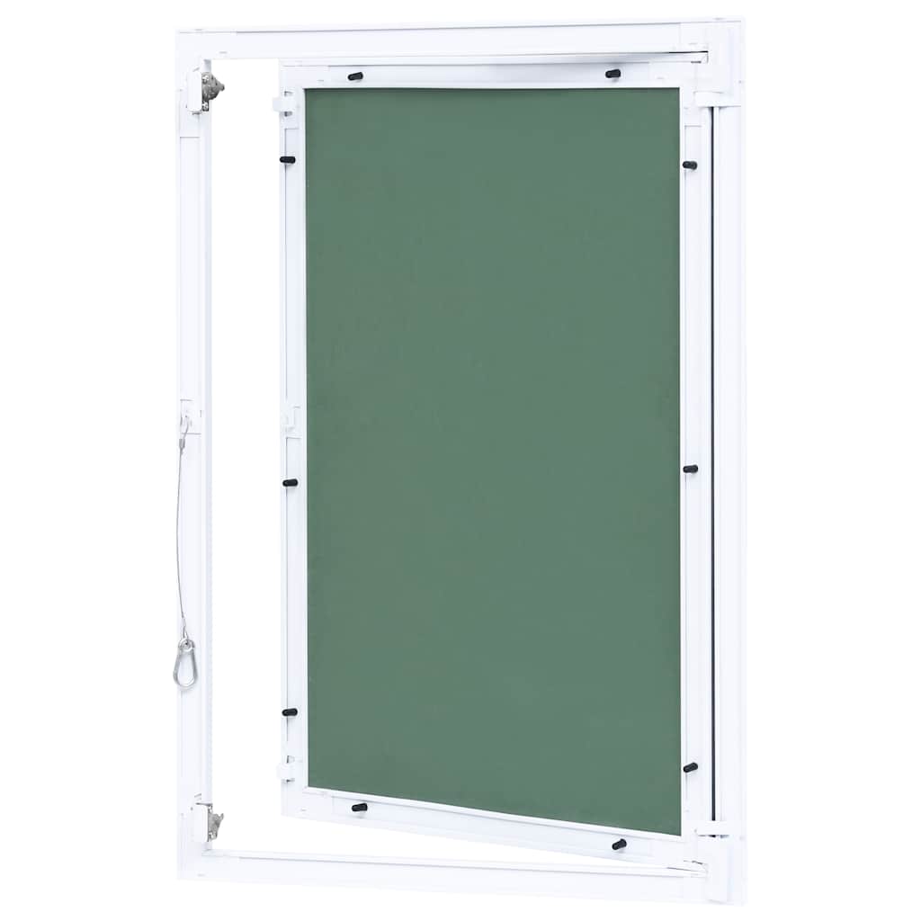 Vidaxl Panel Rewizyjny Z Aluminiową Ramą I Płytą Z Gipsu, 300X600 Mm