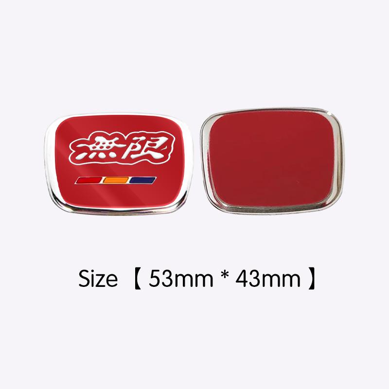 mkbn8 Car Steering Wheel Center Badge Sticker For Honda Mugen TypeR Fit Jazz GK5 Civic Type-R CRV Pilot Accord City HRV XRV Odyssey