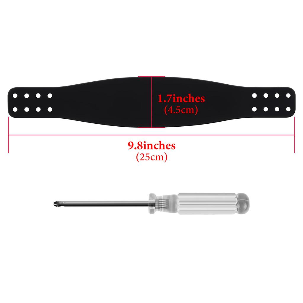 Geekria Compatible Headphone Headband Silicone Pads Replacement for Audeze Maxwell Wireless Gaming (Black)