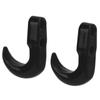 2Pcs RC Metal Bumper Trailer Hook Sickle Authentic Rescue Car Hook for Axial SCX24 1 24Black