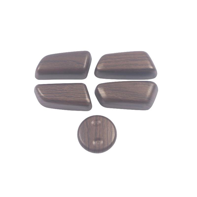 Car Seat Adjustable Knob Button Switch Cover Trim Sticker Auto Frame Accessories For Nissan X-trail Xtrail Rogue