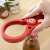 1PCS Jar Opener for Weak Hands 3 In 1 Multi Function Can Opener Bottle Opener Kit with Non Slip Silicone Handle