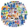 Roblox 50pcs Rainbow Friends Stickers Waterproof Reusable Decor For Case Luggage