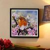 New Arrival 5D DIY Full Circle Diamond Painting "Bird on a Branch" Embroidery Cross Stitch Home Decor Gift