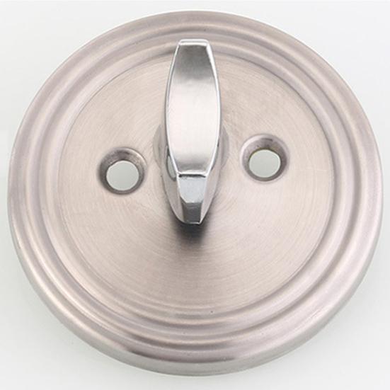 Круглые дверные ручки из нержавеющей стали, входные внутренние проходные замки, ключ