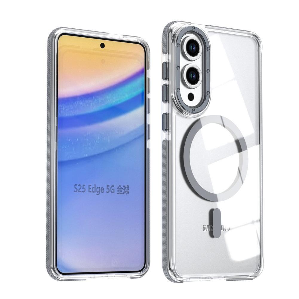 Non-yellowing Transparent Case For Samsung S26 + s26 Ultra Galaxy S25 ultra S24 + S23 S22 S21 FE Magnetic Ring Protect Cover