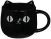 Nyanya Cat 3 Brothers Face Mug Kuro 13337 Ceramic-ai