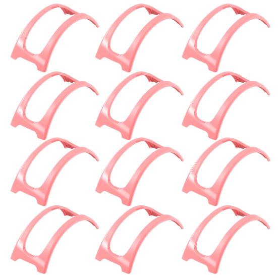 6/12 шт. держатель для тако, пищевой класс, не содержит бисфенола-А, для духовки, можно мыть в посудомоечной машине, штабелируемый, красочный, для индивидуальной подачи, куриный рулет, комплект подставок с твердым корпусом для тако