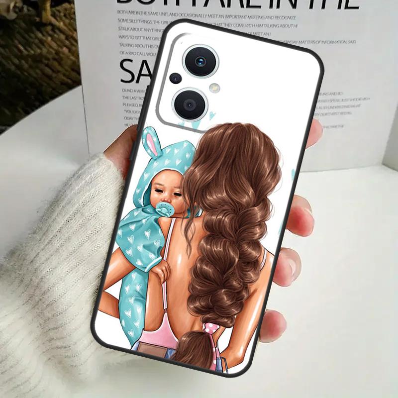 Fashion Super Mom For OPPO Reno 11 F 10 Pro 4Z 5Z 8T 4 5 6 7 8 Lite OPPO Find X3 X6 Pro X2 Neo X5 Lite Case