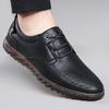 Comfortable Casual Leather Shoes, Men's Sports Shoes, Genuine Leather Loafers, Handmade Men's Shoes, Winter Breathable Flat Shoes