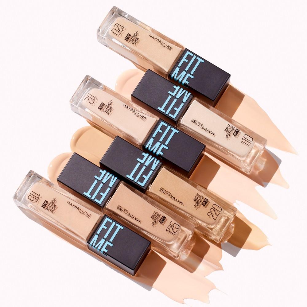 Maybelline Набор тональной основы Fit Me Leno 30 мл + Мини-тональная основа 5 мл, 120 Classic Ivory, 112 Natural Ivory (мини-фундамент), 1 комплект