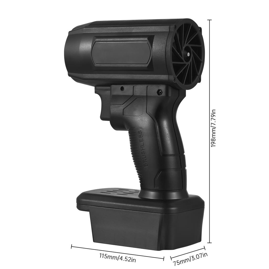 Handheld Electric Air Duster Cordless Portable 1155W 58000RPM Stepless Speed Adjustable Jet Dry