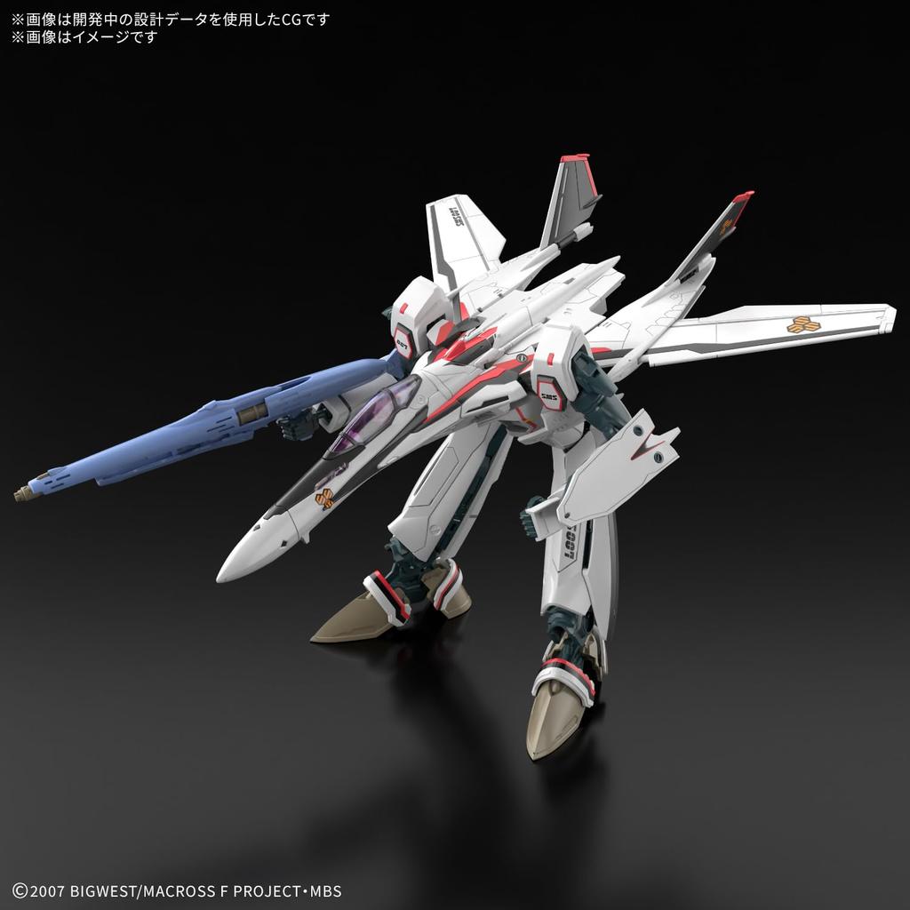 BANDAI SPIRITS HG Macross Frontier Мессия Валькирия Масштабная Пластиковая Модель VF-25F (Подразделение Альто Саотомэ) 1/100 (Предварительно окрашенный)