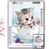 Diamond Painting Cute Little Animals Cat, Dog, Panda Diamond Mosaic Craft Diamond Embroidery Painting