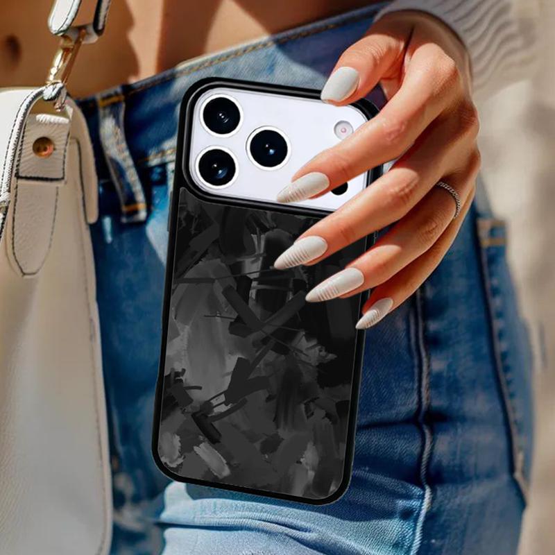 Чехол из кованого карбона для iPhone 17 Air 14 15 13 12 Max Чехол для Apple 14 15 16 16e 11 Pro Max Plus