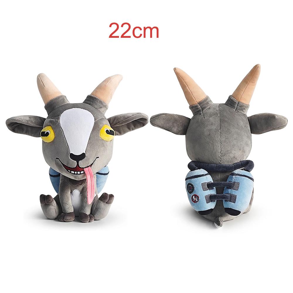 Плюшевая кукла Goat Simulator Домашний декор Подушка Забавное животное Коза Набитая кукла Аксессуары для фанатов Подарки на день рождения и праздники