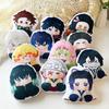 Demon Slayer Animation Peripheral Stuffed Plush Volunteer Pillow Nezuko Zenitsu Demon Slayer Doll Christmas Gift for