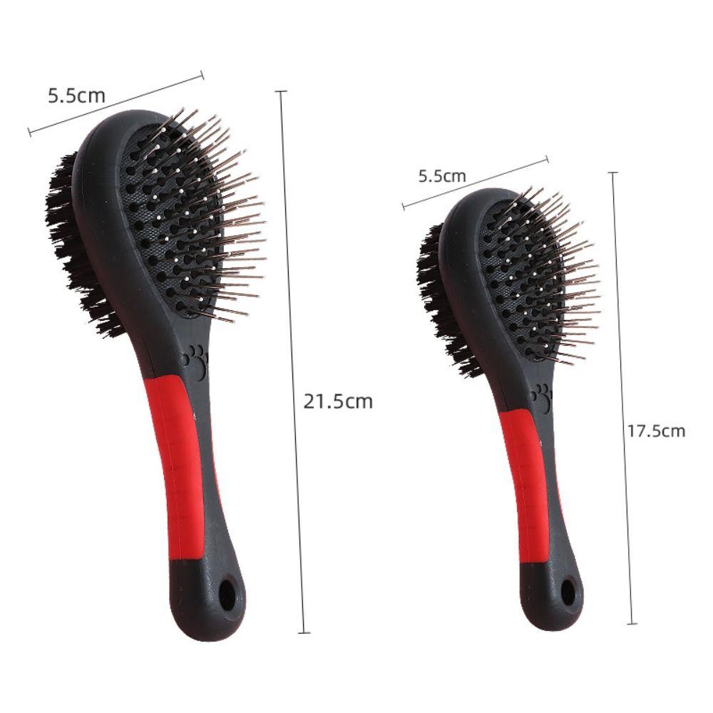Beauty Bristle Pet Fur Clean Fur Removal Comb Pet Grooming Comb Dematting Comb Bathing Clean Brush
