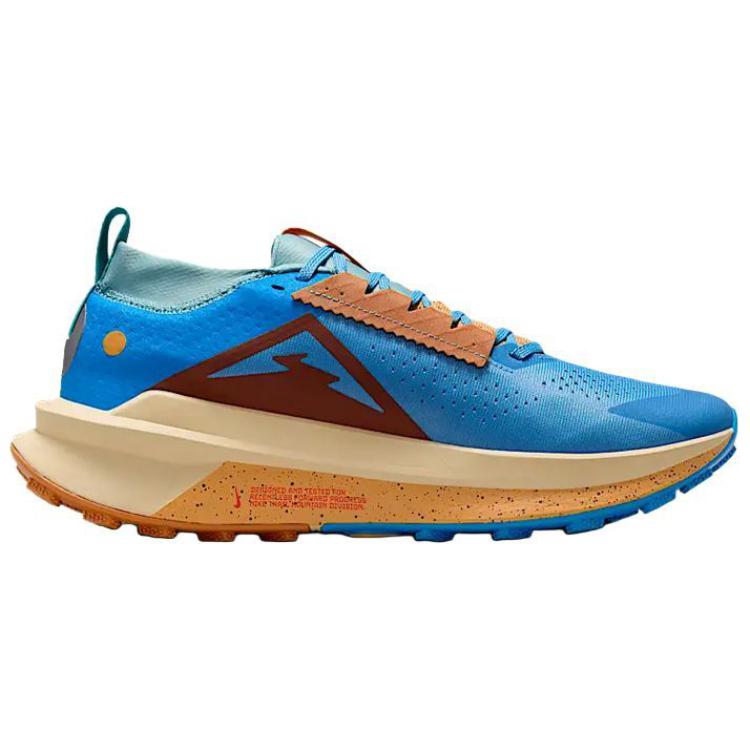 Новые кроссовки для трейлраннинга Nike ZoomX Zegama Trail 2 Support с низким верхом, мужские, синие FD5190-401