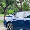 For Alfa Romeo Giulia 2015 2016 2017-2024 ABS Plastic Rear Window Quarter Louver Cover Side Vent Trim Car Adhesive Accessories