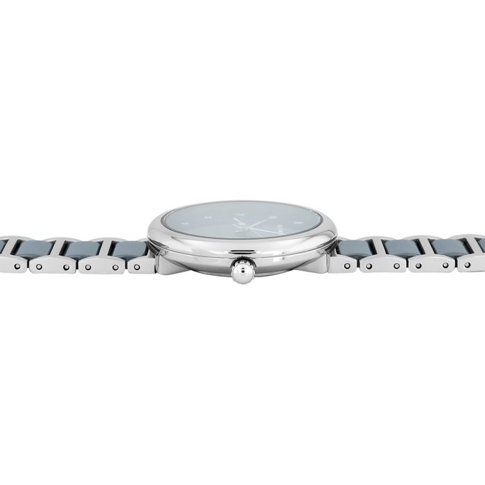 Montre femme - Alma - Bracelet acier inoxydable & céramique - Boîtier 33 mm - Étanchéité 5 ATM