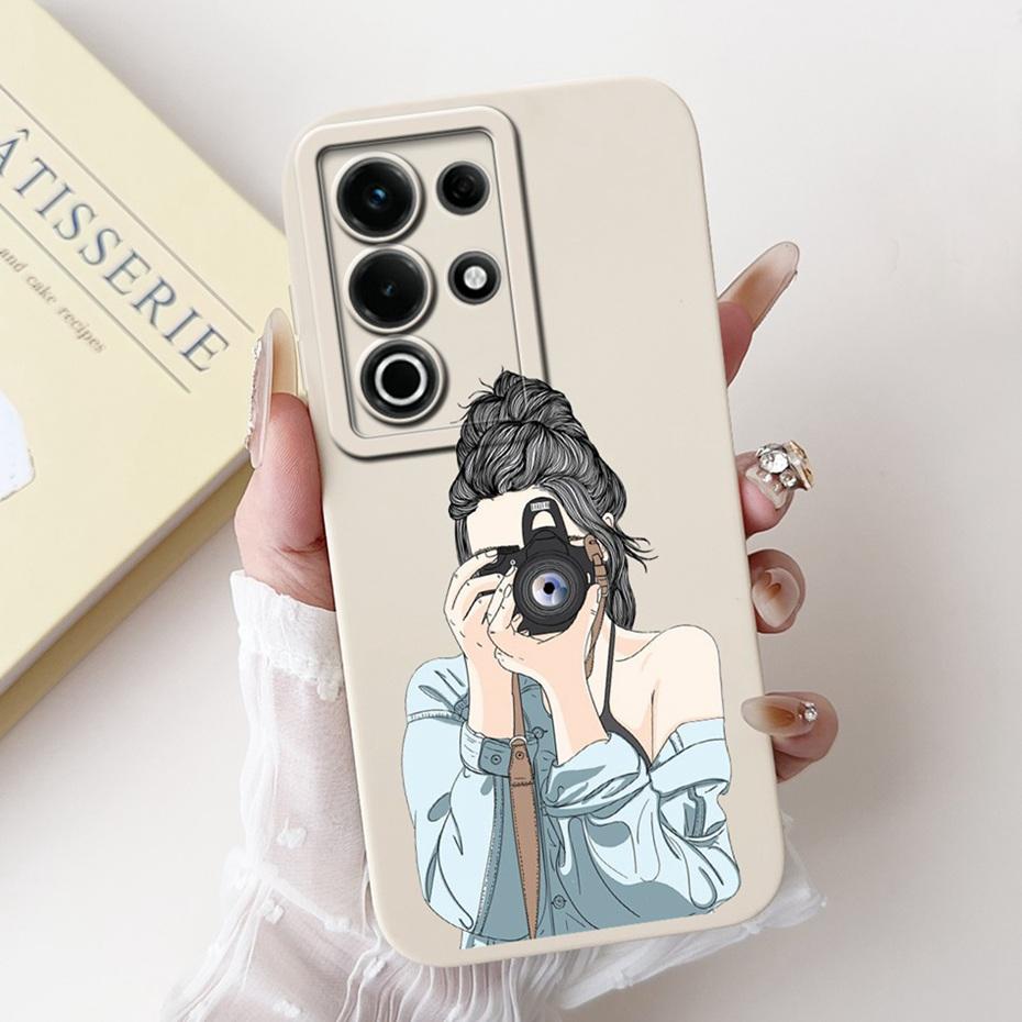 Для Itel S25 Ultra S 25 S685LN S686LN Защитный чехол для телефона с защитой объектива Для ItelS25 S25Ultra Милые принты Мягкие силиконовые желе чехлы