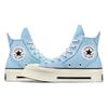 Converse Кроссовки Chuck 70 De Luxe Squared High True Sky Unisex, цвет синий, цапля, черный A07566C