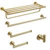 Набор золотых полотенцедержателей для ванной из нержавеющей стали 304