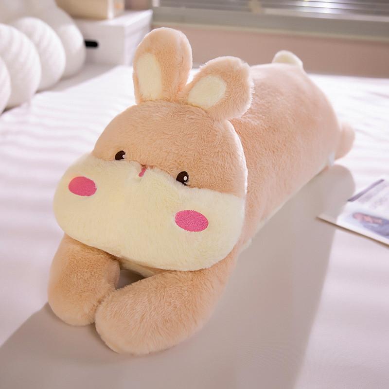 Rabbit Cat Dog Plush Toy Stuffed Animal Pillow With Pp Cotton Filling Comfort