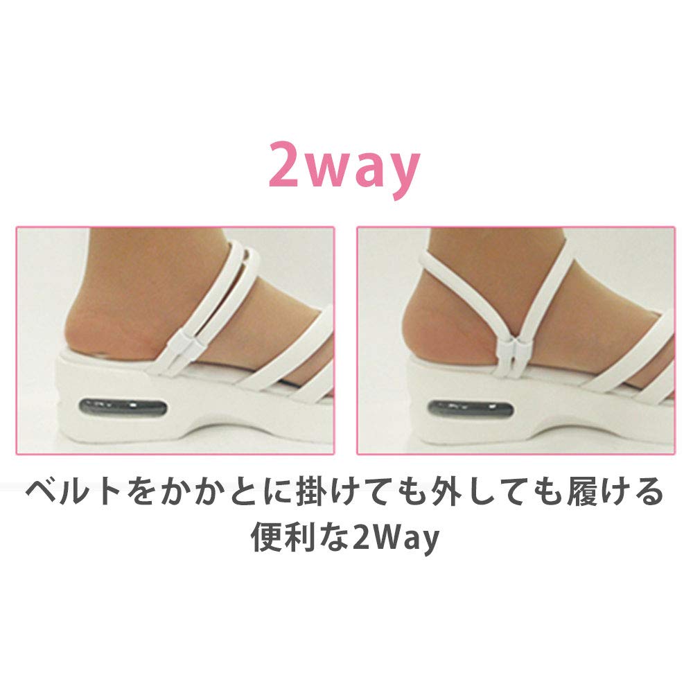 Nursery Air 149213A Сандалии с несколькими ремешками 2-в-1, Медицинские, Медсестра, Сандалии, Женские, Средний, Черный,