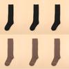 6 Pairs Spring Autumn Women's Terry Knee Socks Thick Warm Harajuku High Quality Long Cotton Socks Soft Casual Sport Socks Female