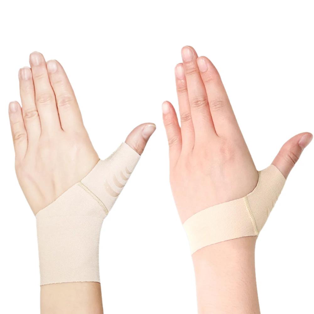 1 PC Thumb Wrist Support Compression Sleeve for Joint Protector Support, Soft Elastic Thumb Splint Glove Liner
