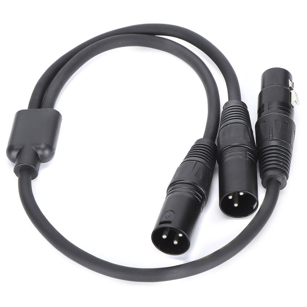 JORINDO JD6074 XLR Female to Dual XLR Male Cable YType XLR Female to Dual XLR Male Microphone Cable