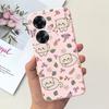 For OPPO Reno 11F 2024 Case Fashion Flower Marble Moon Shockproof Silicone Bumper For OPPO Reno11 F CPH2603 F25 Pro 5G TPU Cover