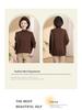Women's 100% Pure Wool Winter Turtleneck Sweater - Plus Size, Solid Color, for Middle-Aged & Elderly
