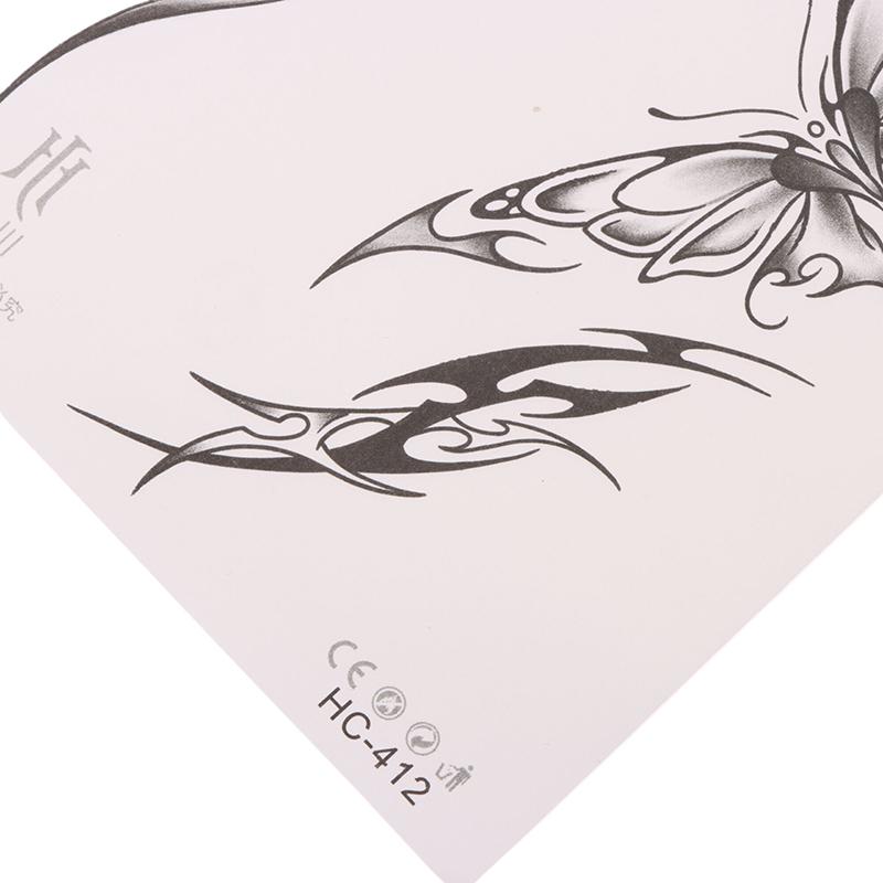 Водонепроницаемая временная татуировка-наклейка 3D бабочка маленькая поддельная татуировка на запястье нога рука для девушки женщины