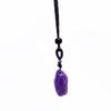 Various Materials Polished Gravel Gravel Rough Stone Crystal Natural Crystal Pendant Necklace