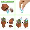 Mattel Мини-фигурки Minecraft, найденные в «Цветущие слепые эпохи» - Блоки! Фигурки для детей, Набор, 6+, Мультипак HTK99-986E