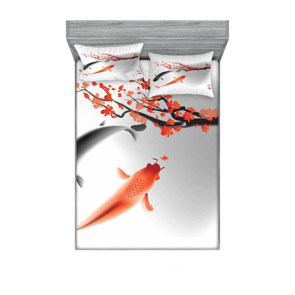 Вкусный узор пончиков Лист Трехкомпонентный Комплект Постельного Белья с Цифровой Печатью Взрослые Дети