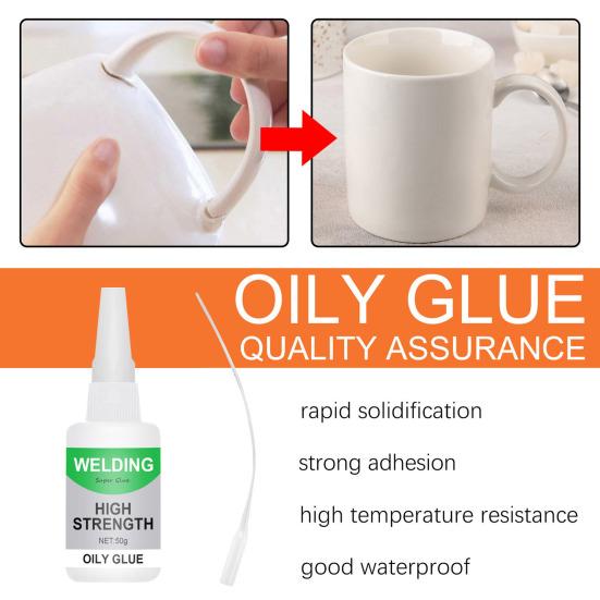 Welding Glue Strong Adhesion Quick Drying Application High-efficiency Universal Welding Instant Bonding Precise High-Strength Oily